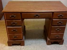 Freecycle Colonial style small desk