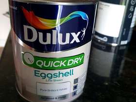 Freecycle Dulux Quick Dry Eggshell Paint For Wood And Metal - ...