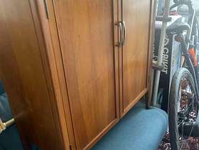 Freecycle Wooden cabinet 1960s/70s