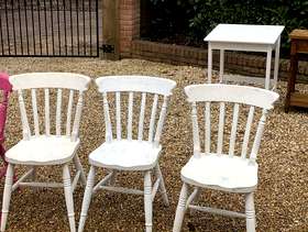 Freecycle Kitchen chairs (4)