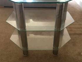 Freecycle A glass TV Stand
