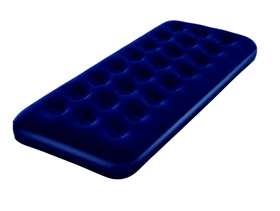 Freecycle Single Air Bed + electric pump (blue)