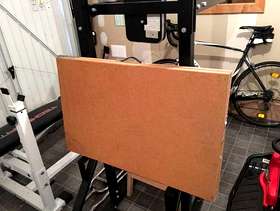 Freecycle Wallpapering table