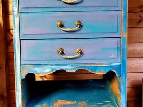 Freecycle Upcycled document tallboy cabinet