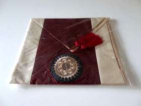 Freecycle Thai Silk Table Runner