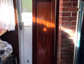 Freecycle Mahogany door