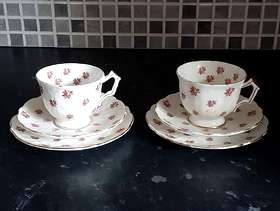Freecycle Aynsley Rosedale bone china