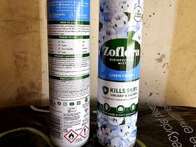 Freecycle Zoflora disinfectant mist