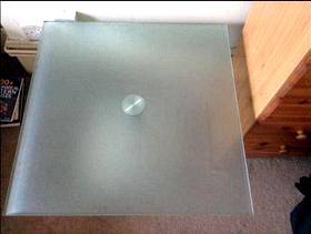 Freecycle Glass table