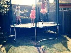 Freecycle 20ft trampoline (Tescos - Plum range)