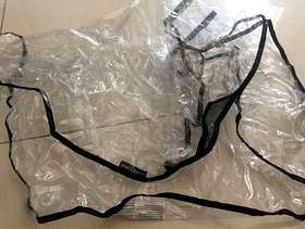 Freecycle Maclaren double buggy rain cover