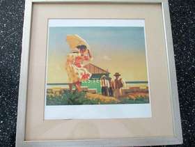 Freecycle Jack vettriano print frame size 17x17 inches