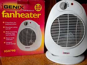 Freecycle Electric fan heater 'igenix' ig8790