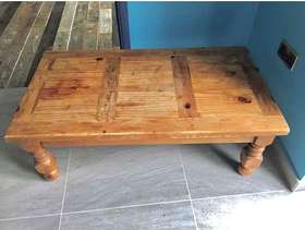Freecycle Moroccan Solid Coffee Table