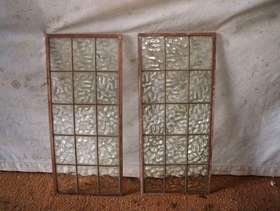 Freecycle Glass and copper panels