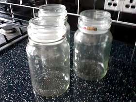Freecycle Storage jars