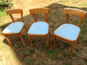 Freecycle 3 x 1950s dining chairs