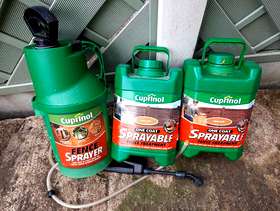 Freecycle Cuprinol Fence treatment with sprayer