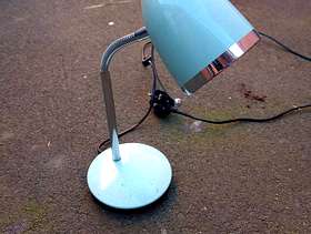 Freecycle Desk lamp light blue/cyan