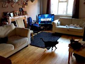Freecycle 2 x 3 seat sofas.