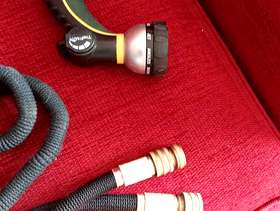 Freecycle TheFitLife ,Expanding garden hose. 75ft