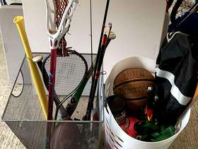 Freecycle Various sports equipment