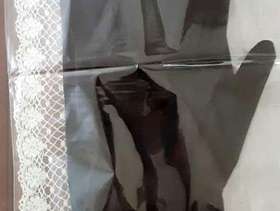 Freecycle Black Velvet Gloves by Cornelia James