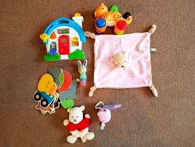 Freecycle Baby Toy Bundle (7 toys) - £5