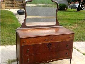 Freecycle Bureau w/Mirror