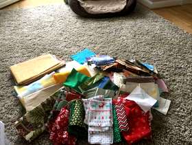Freecycle Assorted Fabrics