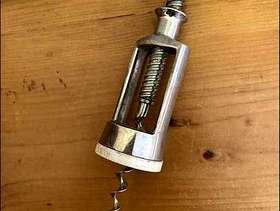 Freecycle Vintage DREIZACK dbgm t frame fly nut corkscrew wine bottle ...