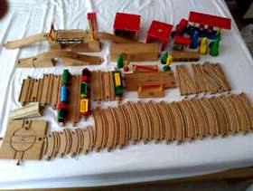 Freecycle Brio wooden railway