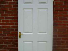 Freecycle Door with lock and key