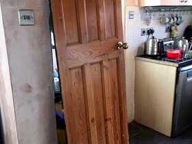 Freecycle 1930's internal wooden door - Size: 1825 mm high x ...