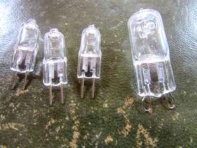 Freecycle Light bulbs G9 hallogen and G4 hallogen and LED