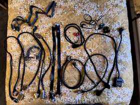 Freecycle Collection of high quality legacy (mostly SCART) AV cables