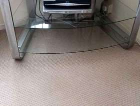 Freecycle Glass And chrome shelving