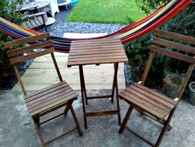 Freecycle 3 set garden bistro set