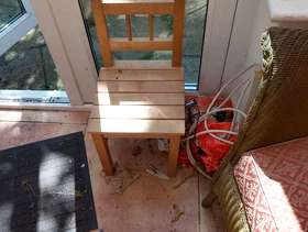 Freecycle Child's wooden chair