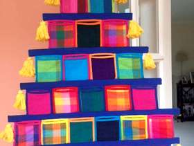 Freecycle Wonderfully Colourful Hanging Tidy / Storage - Collect Guildford GU1