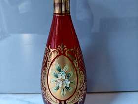 Freecycle Red Venetian Glass vase 23 cm in height