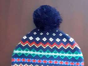 Freecycle New F&F Multicoloured Fair Isle Acrylic Hat.