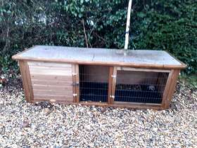 Freecycle Rabbit hutch