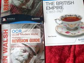 Freecycle History revision and text books