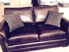 Freecycle Leather sofa