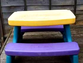 Freecycle Little Tikes table.