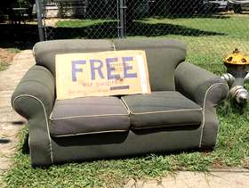 Freecycle Loveseat