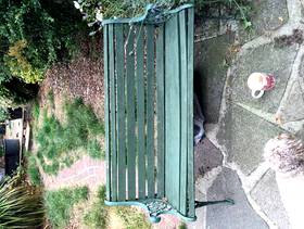 Freecycle Garden bench