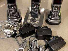 Freecycle Panasonic trio of Cordless Phones