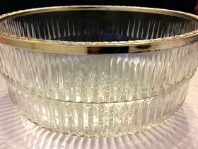 Freecycle Cut Glass Bowl